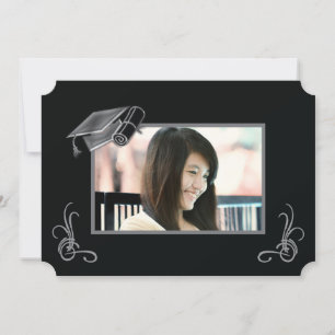 Faire-part de diplôme Photo et nom personnalisés