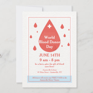 Faire-part de don de sang