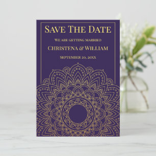 Faire-part de Faire-Part de Mariage Violet Unity i