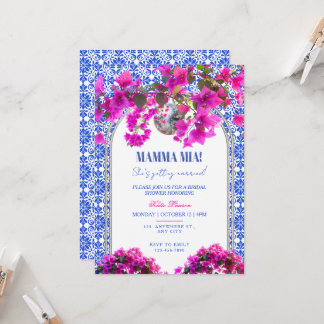 Faire-Part de Fête de Mariage Mamma Mia