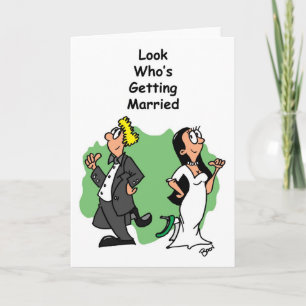 Faire-part de fiançailles de mariage