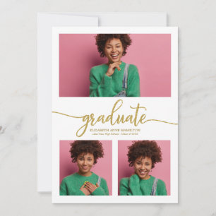 Faire-part de fin d'études secondaires 3 Photo