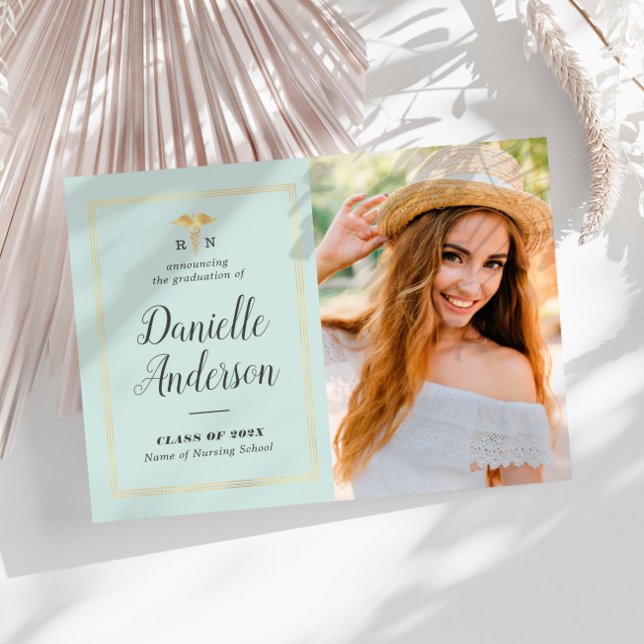 faire-part de graduation en soins infirmiers à cad (Créateur téléchargé)