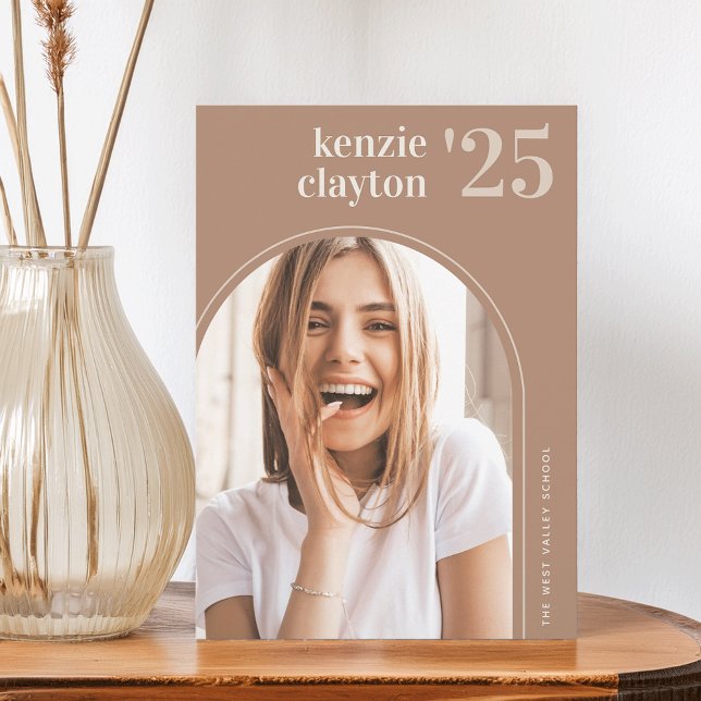 Faire-part de graduation photo Arch moderne (Créateur téléchargé)