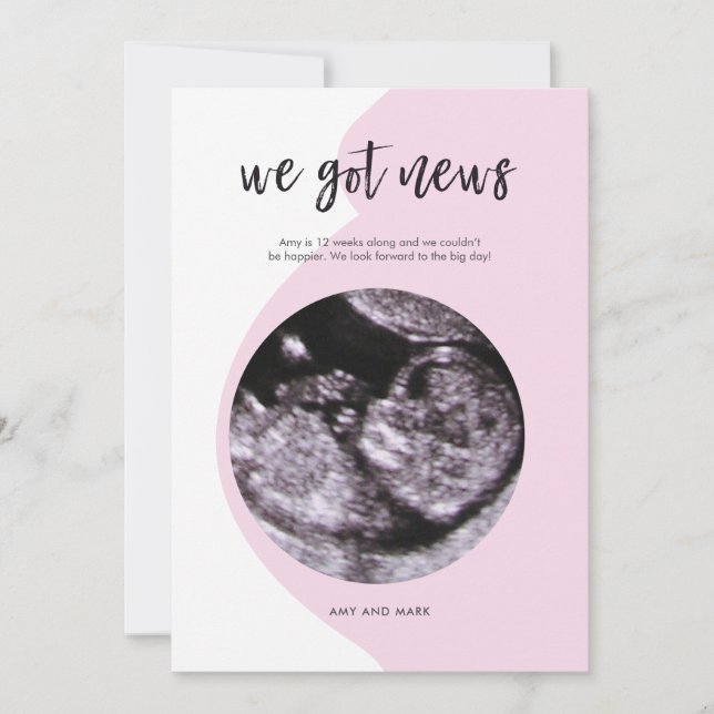 Faire-part de grossesse (Devant)