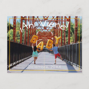 Faire-part de grossesse en espagnol