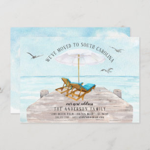 Faire-part de la mer tropicale