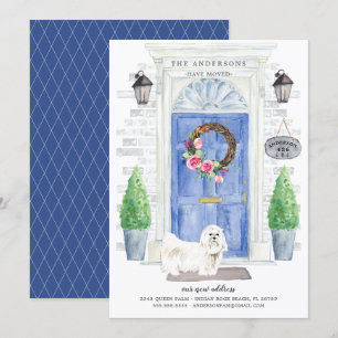 Faire-part de la porte d'entrée maltaise