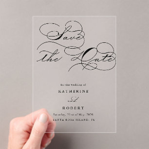 Faire-part de Luxe Typographie Économique