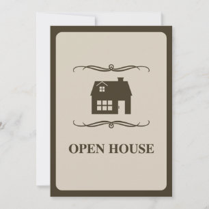 faire-part de maison ouverte de mod