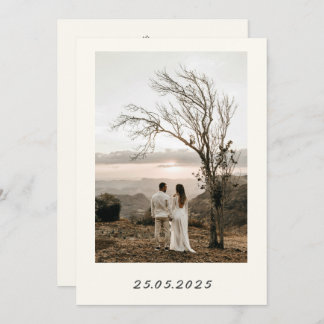 Faire-part de mariage