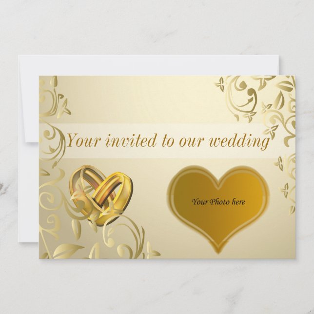 Faire-part de mariage (Devant)