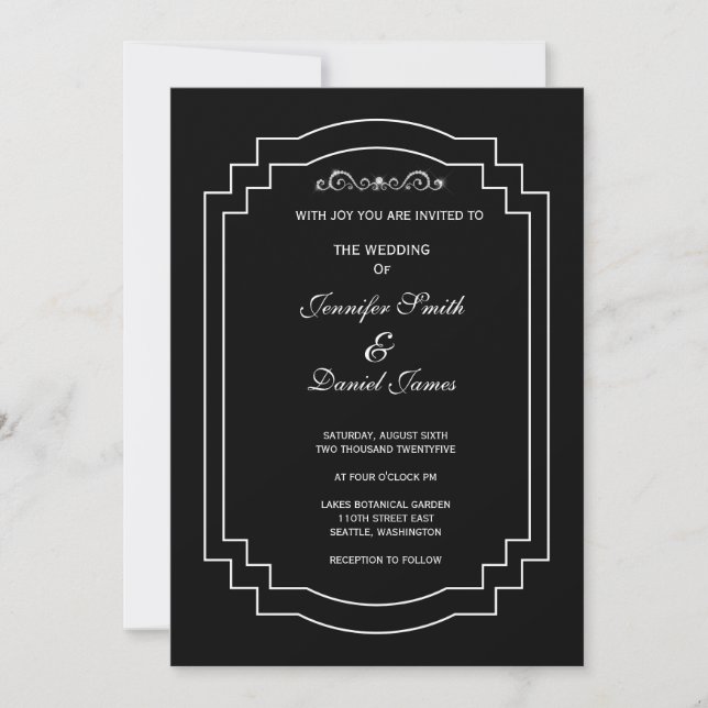 Faire-part de mariage (Devant)