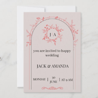 faire-part de mariage