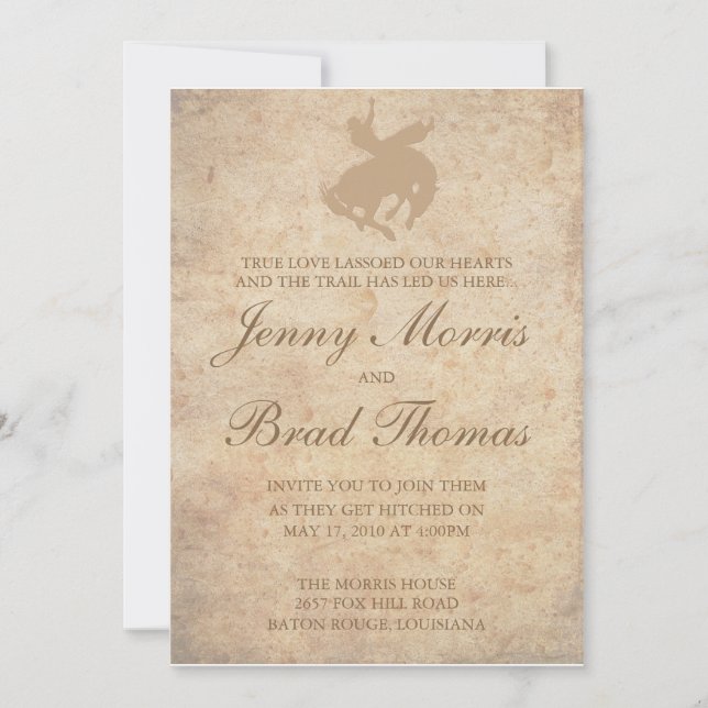 Faire-part de mariage (Devant)