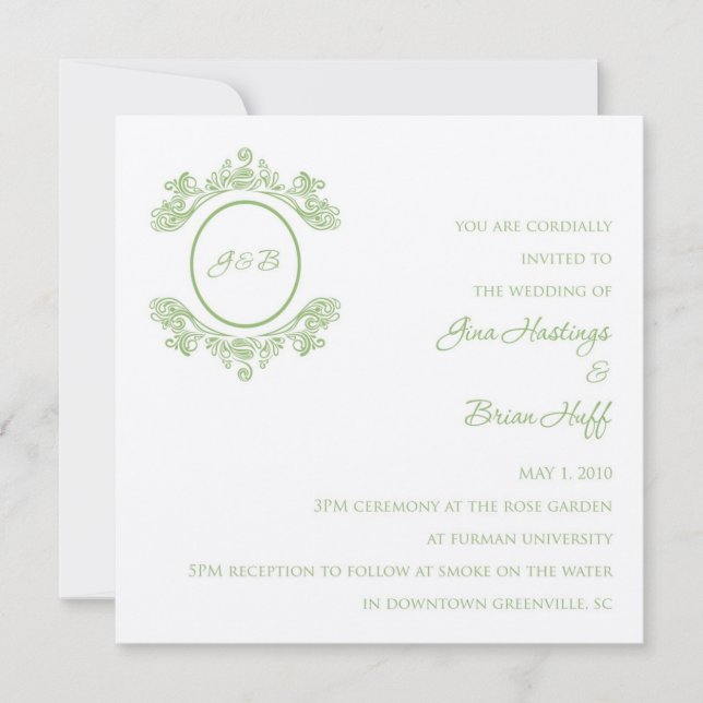 Faire-part de mariage (Devant)