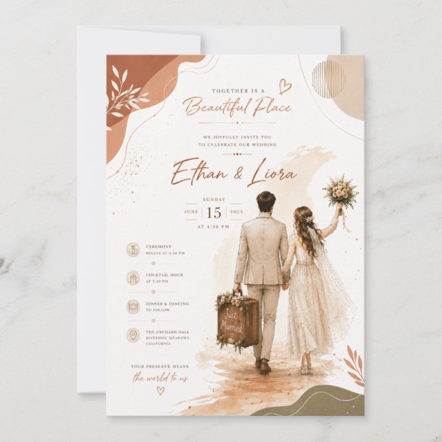 faire-part de mariage (Devant)