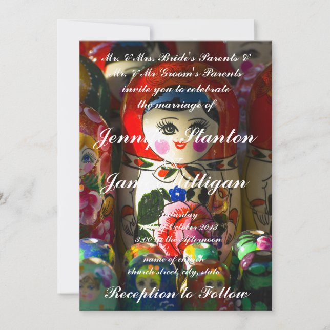 Faire-part de mariage (Devant)