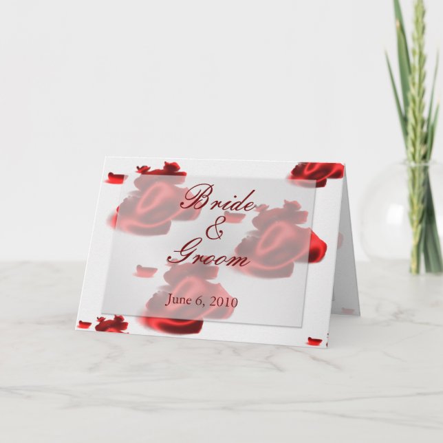 Faire-part de mariage (Devant)