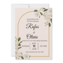 Faire-part de mariage