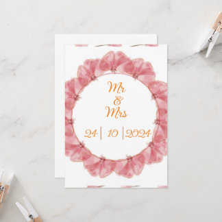 Faire-part de mariage