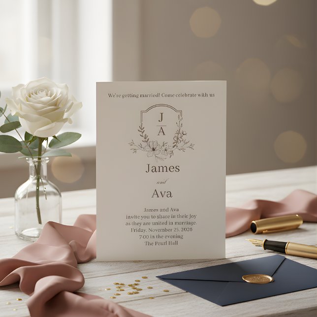 Faire-part de mariage (Créateur téléchargé)