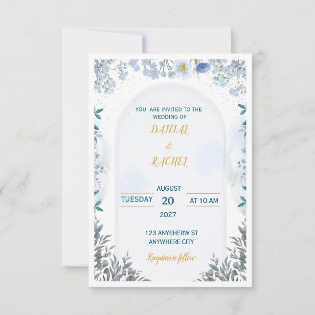 Faire-part de mariage (Devant)