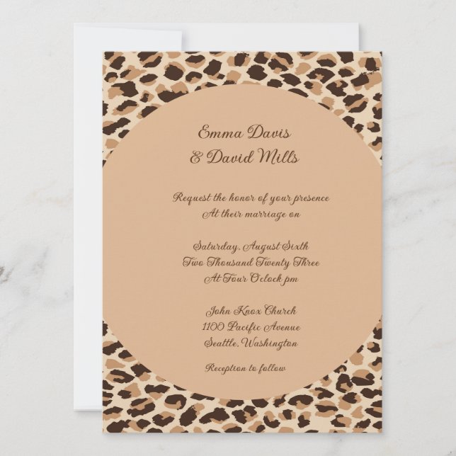 Faire-part de mariage (Devant)