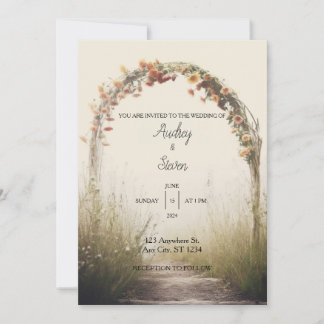 Faire-part de mariage