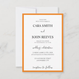 Faire-part de mariage