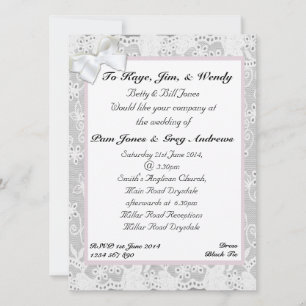 Faire-part de mariage