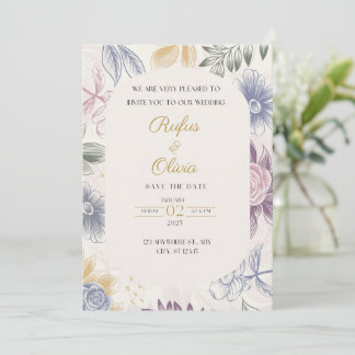 Faire-part de mariage