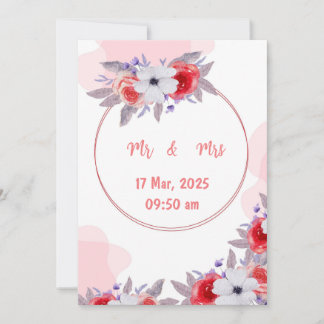 Faire-part de mariage