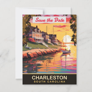 Faire-part de mariage à Charleston Caroline du Sud