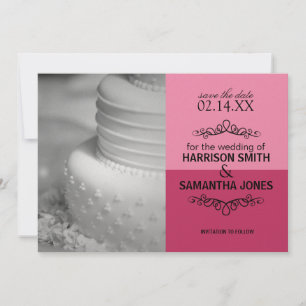 Faire-part de mariage à conserver Double Rose