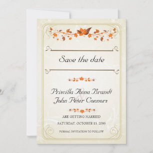 Faire-part de mariage à conserver pour la date,Thè