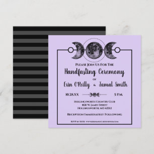 Faire-part de mariage à la main Wicca Pagan Celtic