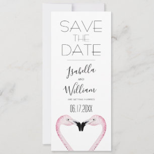 Faire-part de mariage à la paume romantique pour a