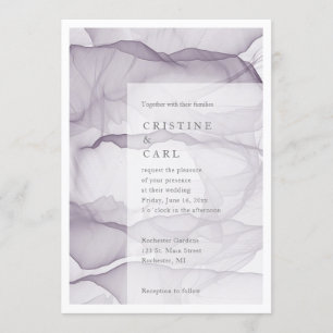 faire-part de mariage aérien et léger