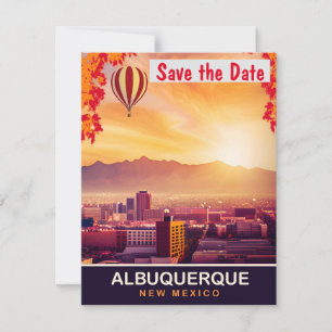 Faire-part de mariage Albuquerque Balloon Sky