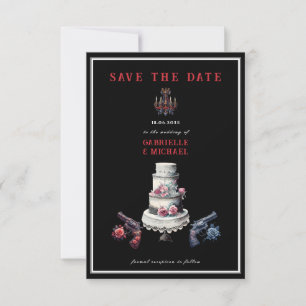 Faire-Part de Mariage Alternative Gothique Occiden