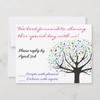 Faire-part de mariage Arbre de Vie