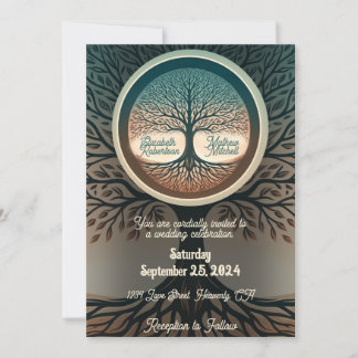 Faire-part de mariage | Arbre de vie