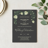 Faire-part de mariage Art nouveau