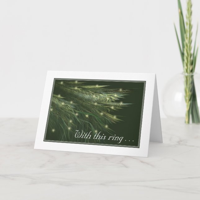 FAIRE-PART DE MARIAGE AVANT DE L'AXE (Devant)