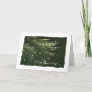 FAIRE-PART DE MARIAGE AVANT DE L'AXE