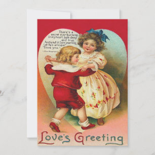 Faire-part de mariage avec des enfants mignons dan