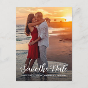 Faire-part de mariage avec photo de fiançailles él