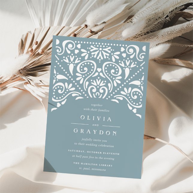 Faire-part de mariage Beaux-Arts | Tourmaline (Créateur téléchargé)