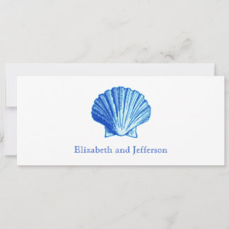 Faire-part de mariage Bimini Blue Shell
